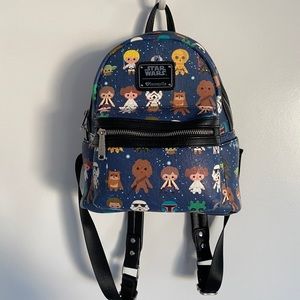 DISNEY loungefly star wars mini backpack